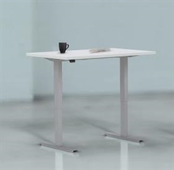 Mayline ML Series 2 Stage 72" x 24" Height Adjustable Table 5222472H