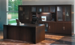 Mocha Aberdeen Executive Desk AT35LDC by Mayline