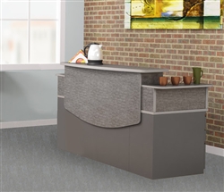 Commercial Reception Desk Typical CST26 by Mayline