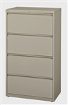 CSII 30" 4 Drawer Metal File Cabinet HLT304 by Mayline