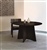 Medina Mocha Finished 48" Round Meeting Table MNCR48LDC by Mayline