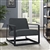 Modway Seg Gray Fabric Lounge Chair EEI-2074
