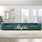 Modway Mingle 4 Piece Upholstered Sectional Sofa EEI-2829