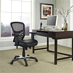 Modway EEI-755 Articulate Mesh Chair with Vinyl Seat