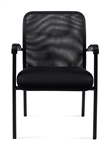 Black Mesh Back Guest Chair 11760B by Offices To Go