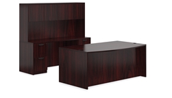 Offices To Go SL-I-AML Superior Laminate Set In Mahogany