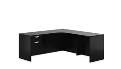 Espresso Corner Desk with Storage SL-M-AEL by Offices To Go