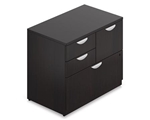 SL3622MSF-AEL Mixed Storage Cabinet in Espresso by Offices To Go