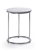 Woodstock Marketing Harden Contemporary Accent Table with White Marble Top