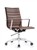 Joe Chestnut Brown Ribbed Back Conference Chair by Woodstock Marketing