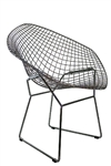 Unique Metal Lounge Chair by Woodstock