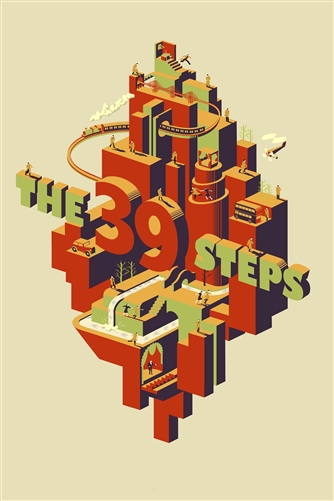 The 39 Steps Movie Poster