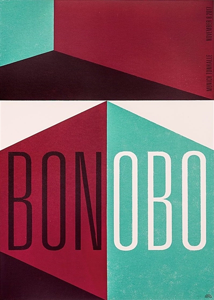 Bonobo Concert Poster