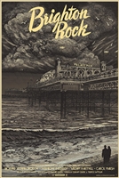 Brighton Rock movie poster by Karl Fitzgerald