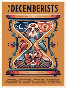 The Decemberists Concert Poster