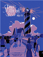 Dave Matthews Band Concert Poster by Rich Kelly