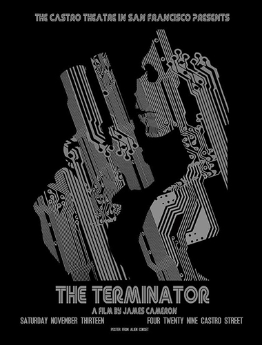The Terminator Movie Poster by David O'Daniel