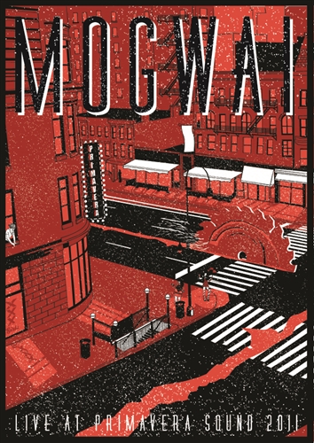 Mogwai Silkscreen Concert Poster Gary McGarvey