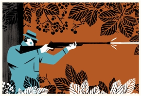 'The Hunter' Art Print by Iker Ayestaran