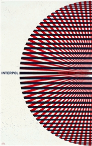 Interpol Concert Poster