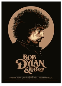 Bob Dylan Concert Poster by Ken Taylor