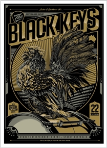 The Black Keys Concert Poster