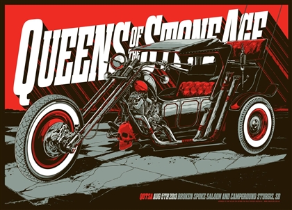 Queens Of The Stone Age Concert Poster