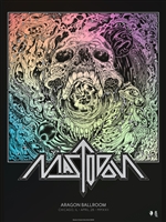 Mastodon Concert Poster by Richey Beckett