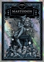 Mastodon Concert Poster by Serpent Tusk Studio