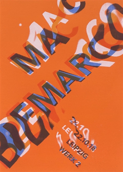 Mac Demarco Concert Poster