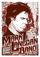 Mark Lanegan London Concert Poster