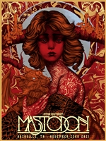 Mastodon Concert Poster by Nikita Kaun