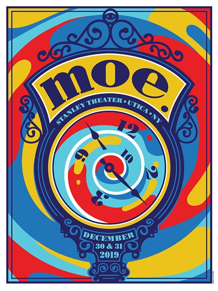 Moe Concert Poster by Dan Stiles