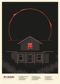 Mogwai Concert Poster by Simon Marchner