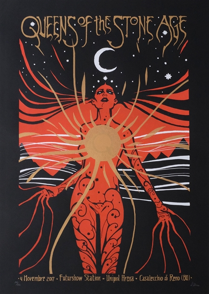 Queens Of The Stone Age Concert Poster