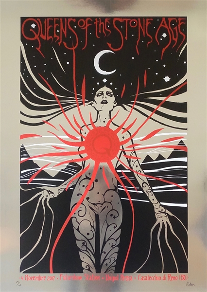 Queens Of The Stone Age Concert Poster