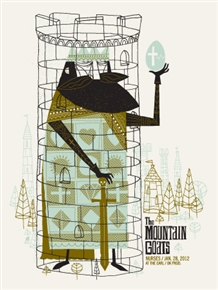 Mountain Goats Concert Poster