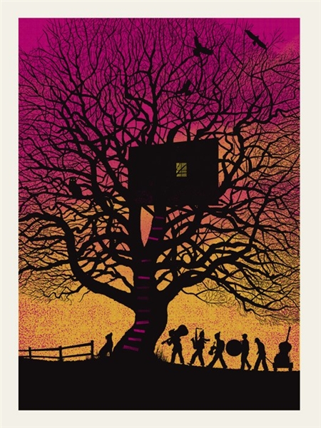 Treehouse Art Print by Methane Studios