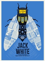 Jack White Concert Poster by Methane Studios