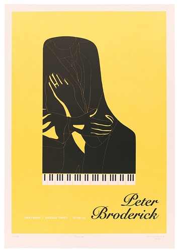 Peter Broderick Concert Poster by Craig Carry