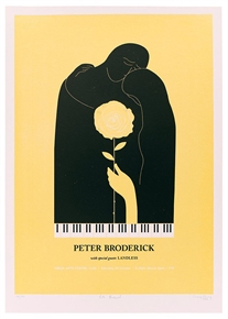 Peter Broderick Concert Poster by Craig Carry