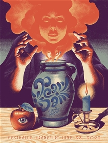 Pearl Jam Concert Poster by Max LÃ¶ffler