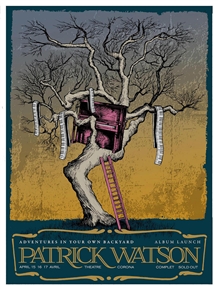 Patrick Watson Concert Poster by Pat Hamou