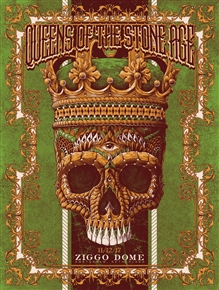 Queens Of The Stone Age Concert Poster by Bioworkz
