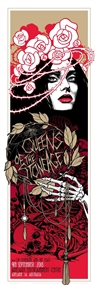 Queens Of The Stone Age tour Poster by Teniele Sadd