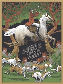 Dave Matthews Band Concert Poster