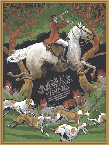 Dave Matthews Band Concert Poster