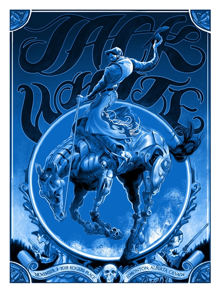 Jack White Concert Poster by Rich Kelly