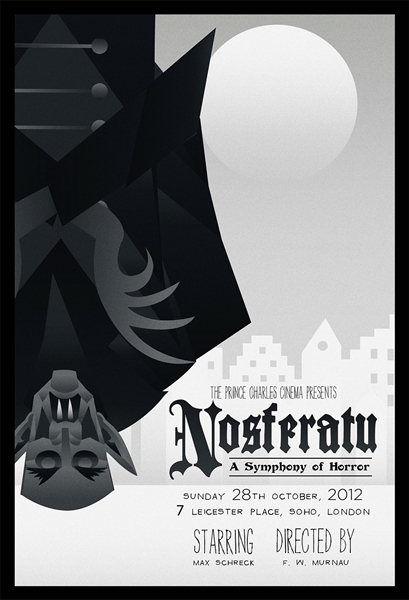 Nosferatu Movie Poster (Variant) by Rodolfo Reyes