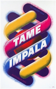 Tame Impala Concert Poster